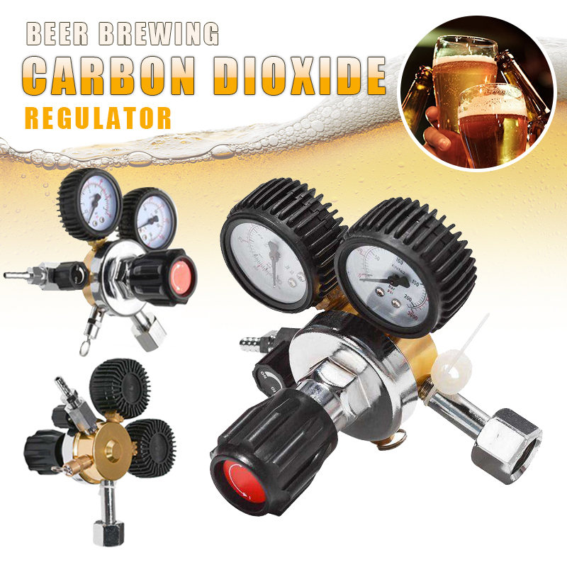 Co2 Regulator Dual Stage - CO2 가스 병 조절기 이산화탄소 CO2