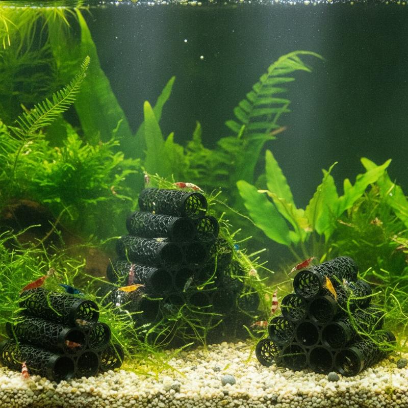 Planted Aquarium For Betta - 3/6/9/10개입 3D 프린팅 물고기/새우 은신처 다공성