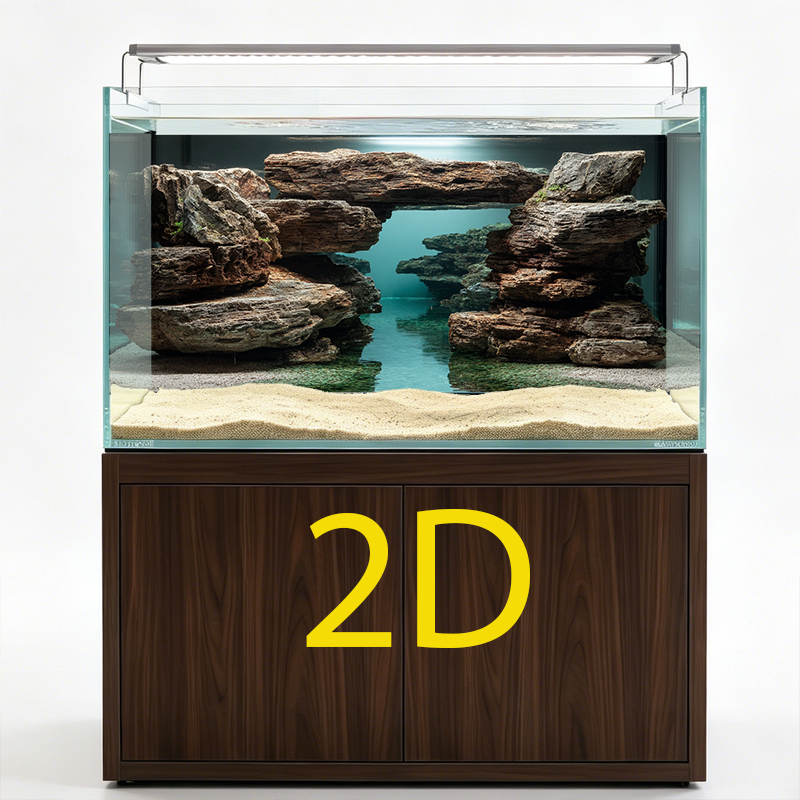 Aquascape Stone Seiryu - 천연 레이어드 스톤 어항 바위 조경
