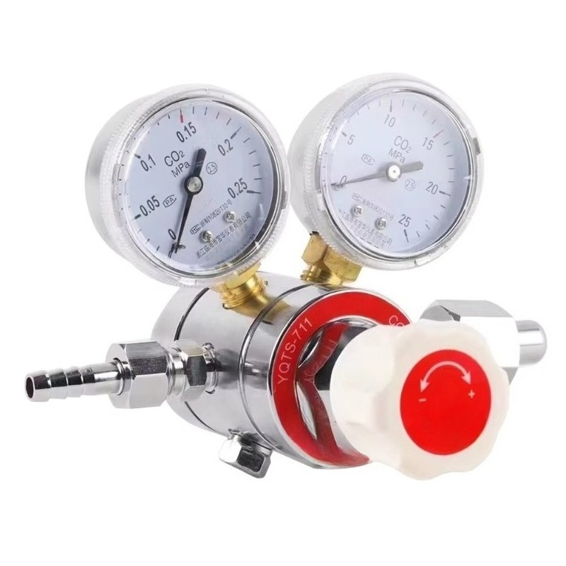 이중 압력계가 있는 CO2 가스용 황동 압력 밸브, 이 - Co2 Regulator Dual Stage 리뷰 및 가격