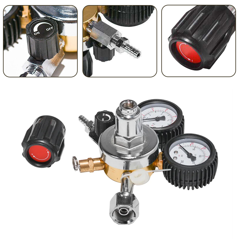 CO2 가스 병 조절기 이산화탄소 CO2 조절기 음료  - Co2 Regulator Dual Stage 리뷰 및 가격