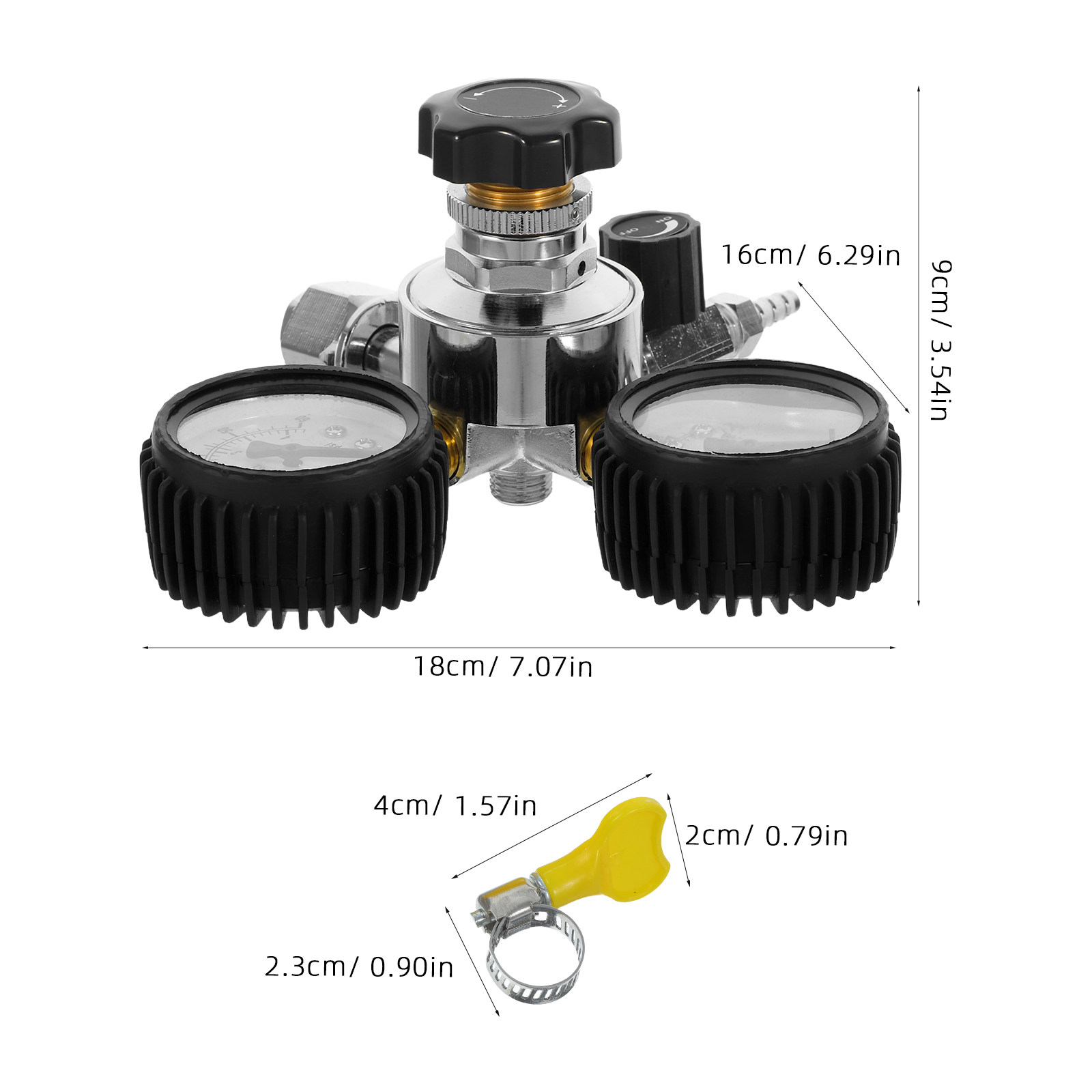 1세트 맥주 양조 장비 Cga320 듀얼 게이지 CO2 - Co2 Regulator Dual Stage 리뷰 및 가격