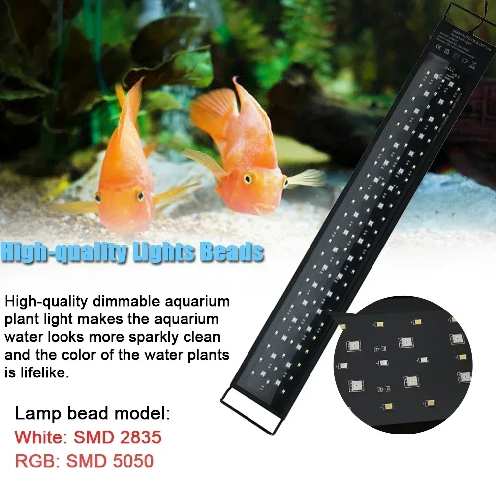 IP68 방수 수족관 LED 조명, 수생 식물 성장 램 - Aquarium Plant Growth 리뷰 및 가격