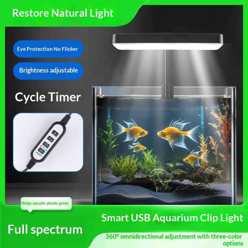 【HG】Led 방수 수족관 조명 360도 조절 가능한  - Aquarium Planting 리뷰 및 가격