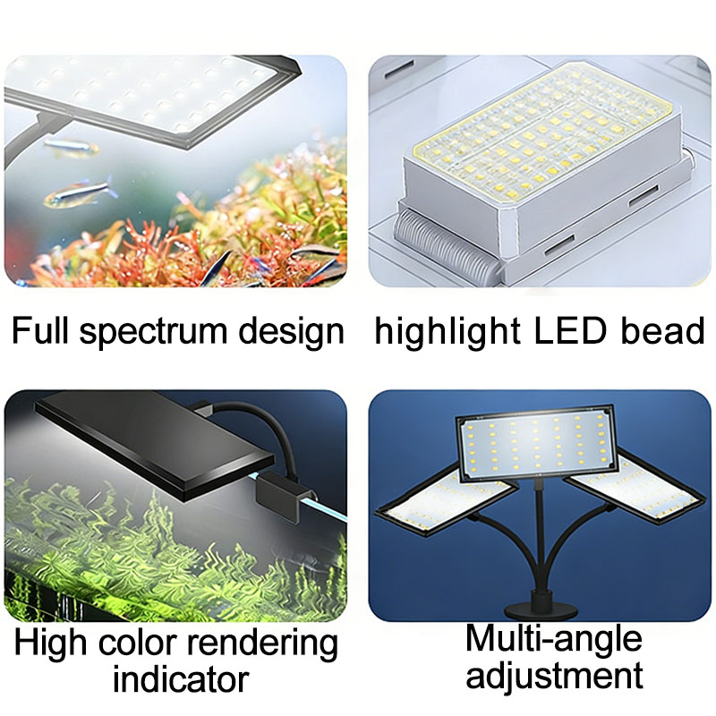 수족관 어항용 풀 스펙트럼 LED 조명, 사이클 타이밍 - Aquarium Plant Growth 리뷰 및 가격