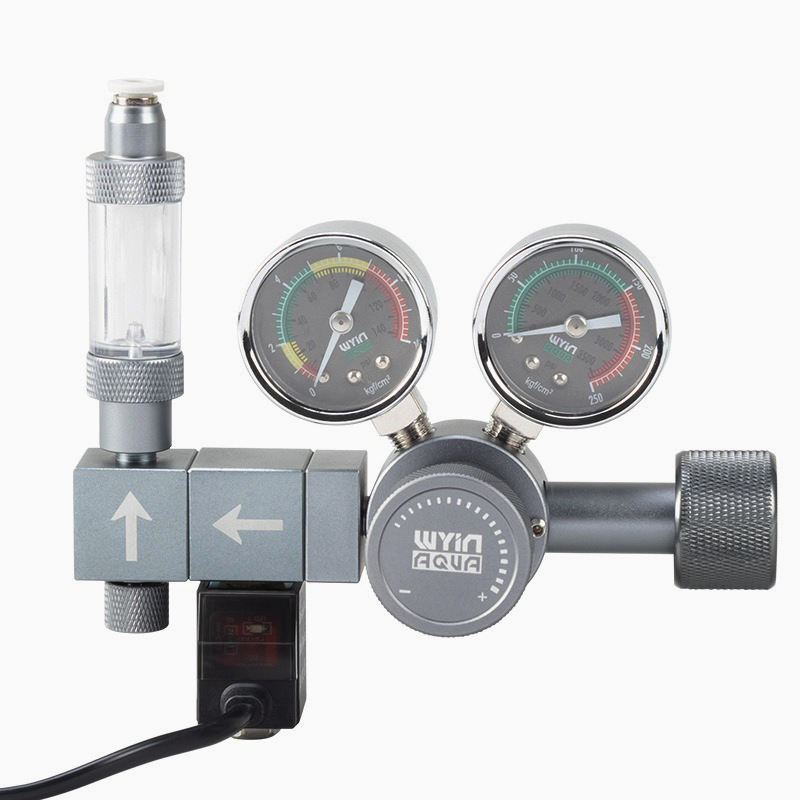 수족관 CO2 레귤레이터 듀얼 미터 전자기식 퀵 플러그 - Co2 Regulator Dual Stage 리뷰 및 가격