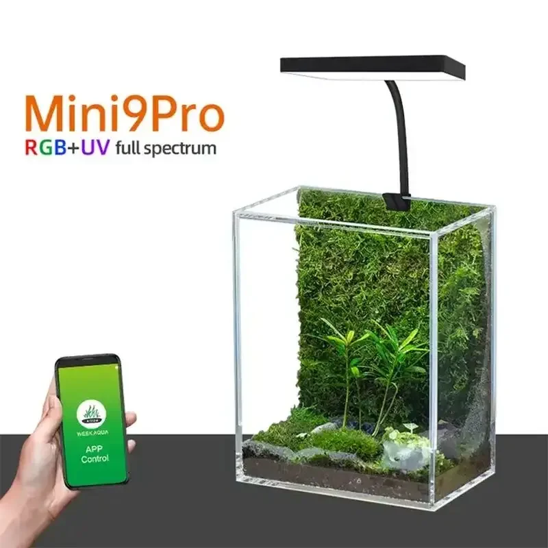 위크 아쿠아 맥 프로 USB 나노 수족관 조명 식물 성 - Aquarium Plant Growth 리뷰 및 가격