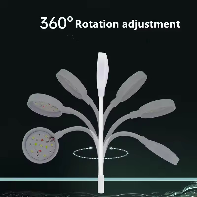 USB LED 어항 클립 램프 고투명 밝은 보조 조명  - Aquarium Plant Growth 리뷰 및 가격